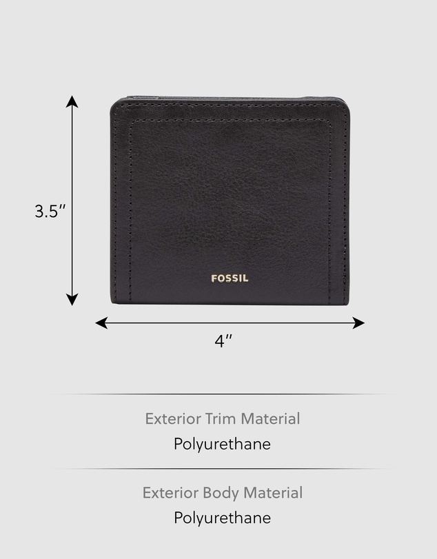 Fossil - Logan Black Bifold Wallet