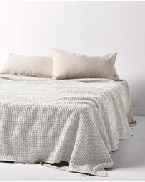 Aura Home - Waffle Bed Cover