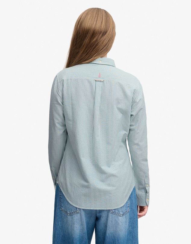 Superdry - Slim Oxford Button Down Long Sleeve Shirt