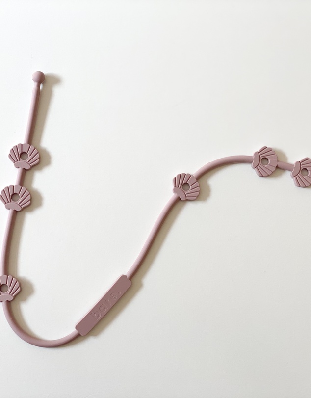 Bare The Label - Shell Silicone Attachment Strap