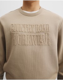 Country Road - Workwear Australian Cotton Crew Neck