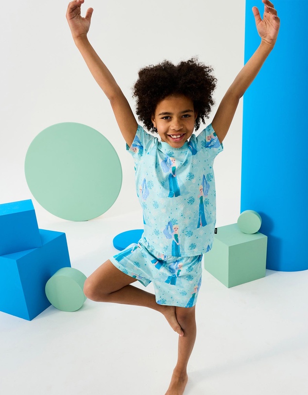 Rock Your Kid - Frozen Short Pyjama Set - ICONIC EXCLUSIVE - Kids