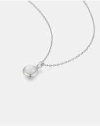 Ania Haie - Ania Haie Silver Mother of Pearl Pendant Necklace