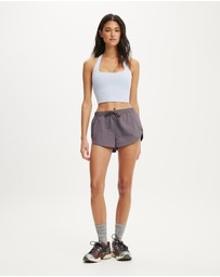 Cotton On Body Active - Woven Dolphin Hem Micro Short