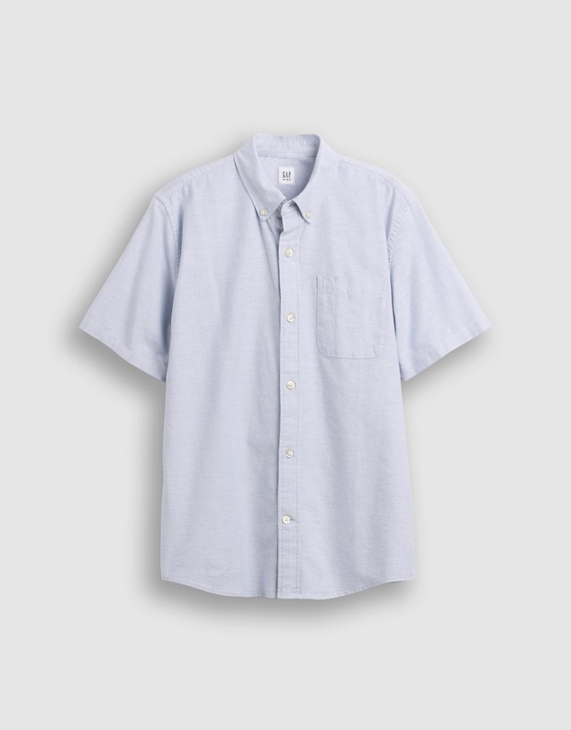 GAP - SS Standard Oxford Shirt - Teens