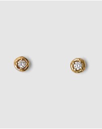 Brie Leon - 14k Esther Diamond Studs