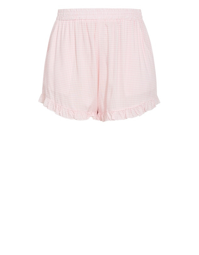 City Chic - Gigi Gingham Pyjama Shorts