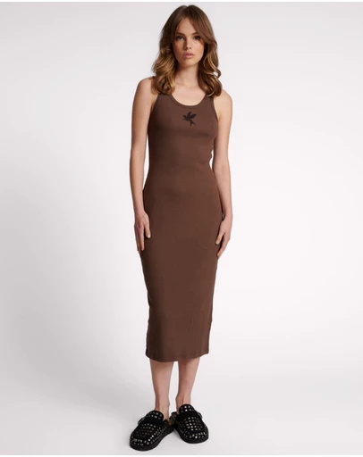 ONE TEASPOON - One Teaspoon Rib Singlet Midi Dress