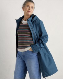 Seasalt - Seasalt Cornwall Teal Coverack Coat II