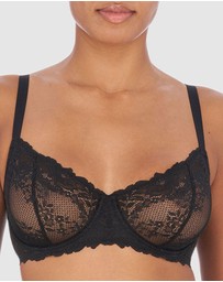 Natori - Heavenly Wired Convertible Sheer Lace Balconette Bra