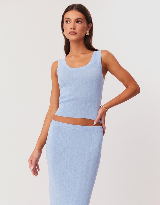 SNDYS - Rumer Shimmer Knit Tank