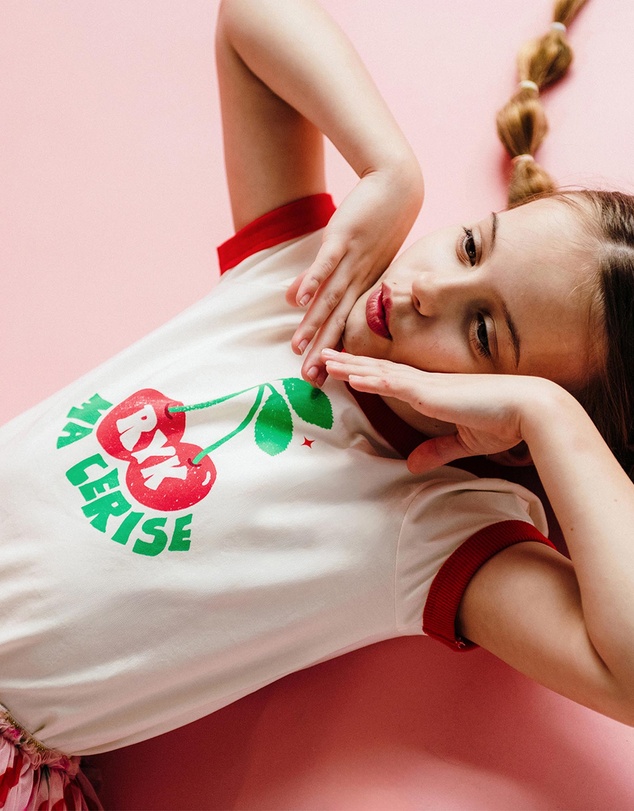 Rock Your Kid - Billie Ringer Tee - Kids-Teens