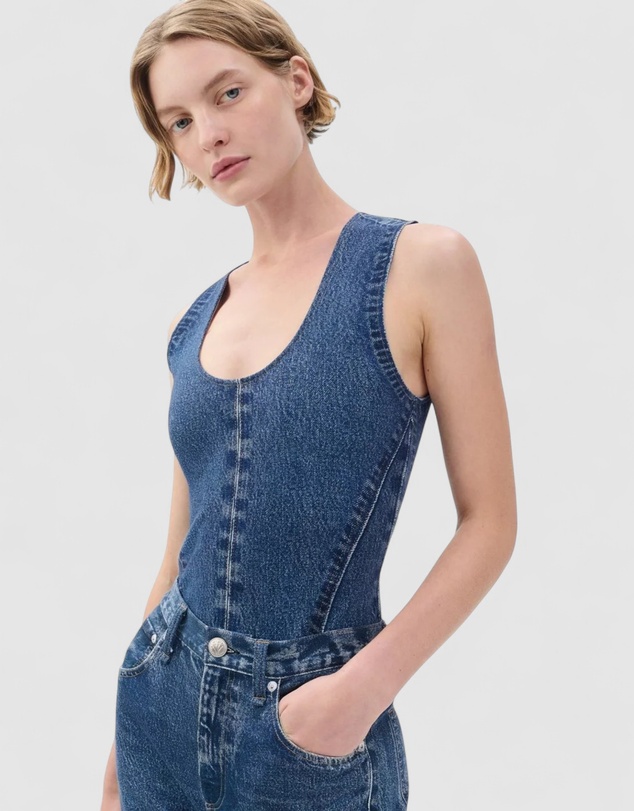 rag & bone - rb Miramar Irina Ponte Bodysuit