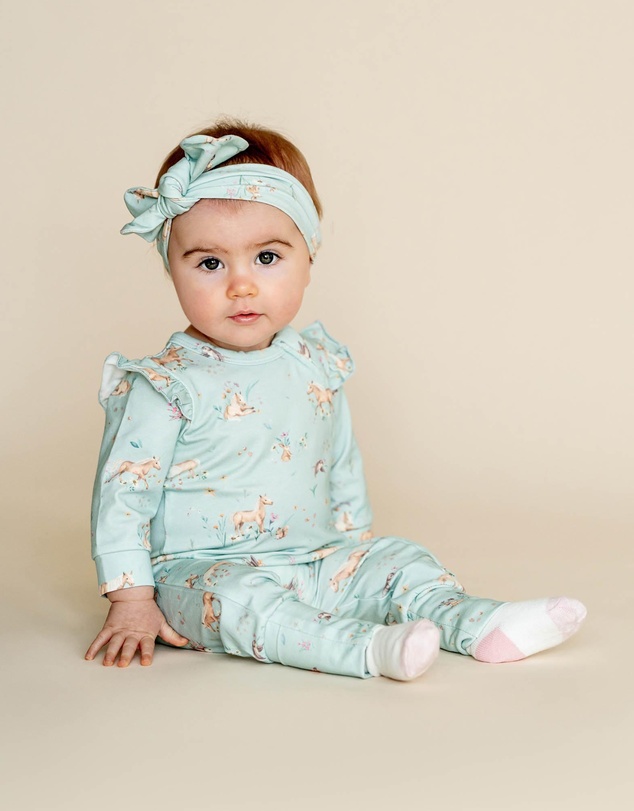 Bebe by Minihaha - Winnie Organic LS Zipsuit - Babies