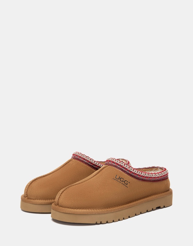 EVERAU - Australian Shepherd Ugg Tay Cow Suede Upper House Shoes
