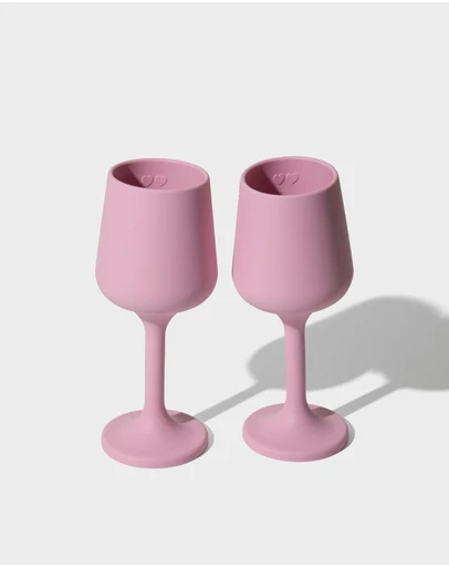 STYLD. - Sweetheart Stemmed Goblet Set (2 pcs)
