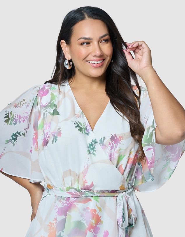 Pink Dusk by Curve Project - Hypnotic Maxi Dress