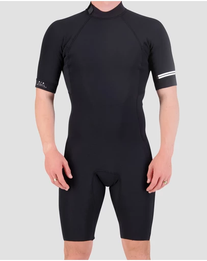 Coastlines - Classic Mens 2mm Back Zip Springsuit