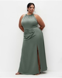 City Chic - Celina Halter Maxi Dress