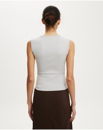 Cotton On - 90S V Neck Tank