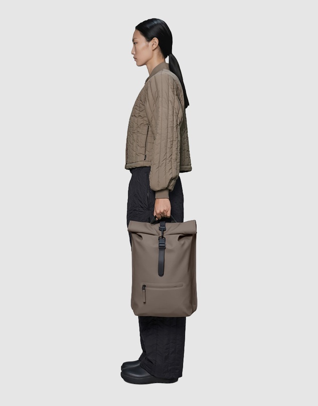 RAINS - Rolltop Rucksack Cinder