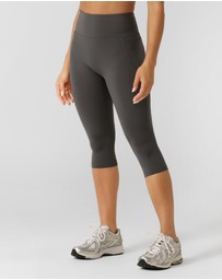 Lorna Jane - Amy No Ride Phone Pocket 3/4 Leggings