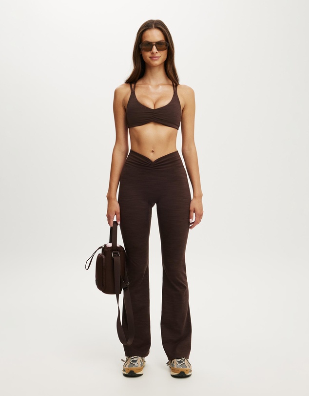 Cotton On Body Active - Ultra Soft Scrunch Front Strappy Crop