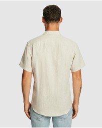 yd. - Lewis Pure Linen Shirt