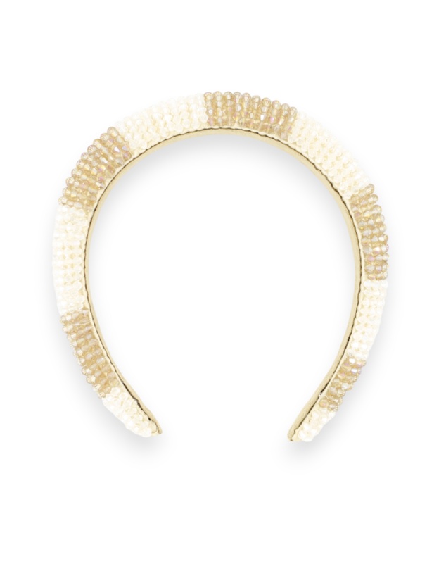 Morgan & Taylor - Ashleigh Headband in Beige