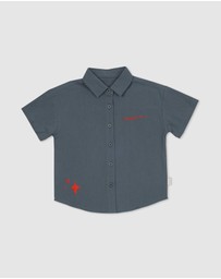Olive & The Captain - Howdy Star Spruce Short Sleeve Shirt