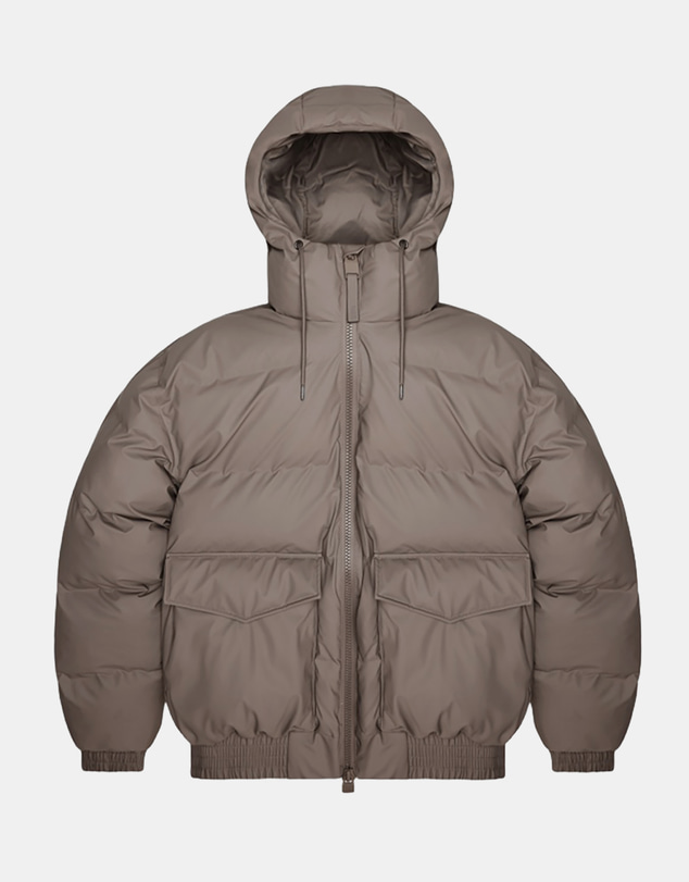 RAINS - Women's Alta Bomber Puffer Jacket Cinder