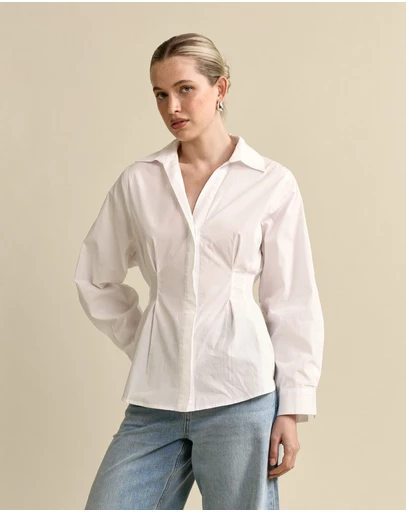 MVN - Fitted Waist Cotton Shirt