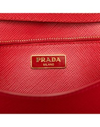 Pre-Loved by Azura Reborn - Pre-Loved prada Saffiano Bow Crossbody Bag
