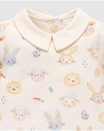 Purebaby - Hoppity Thick Growsuit -Kids-Babies