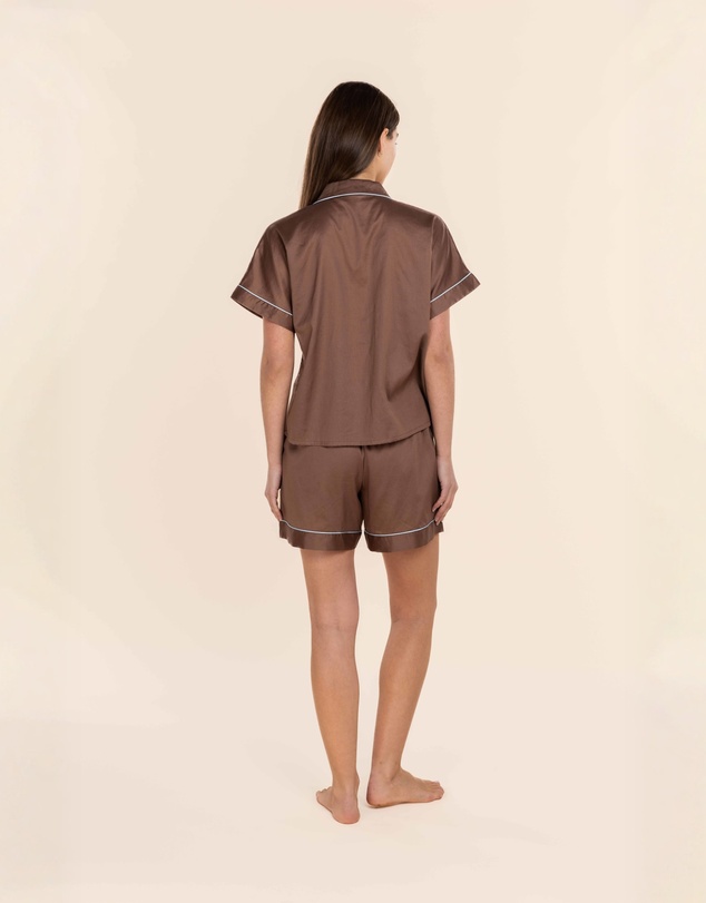 Gingerlilly - Ariana Double Piping Short Set