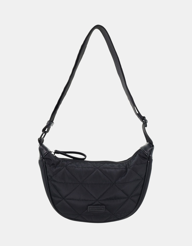 Pierre Cardin - Pierre Cardin Ladies Nylon Crescent Cross-Body Bag