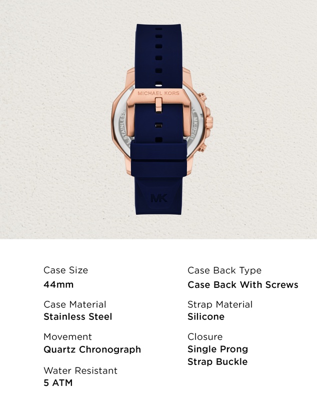 Michael Kors - Prescott Blue Chronograph Watch