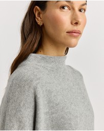 Toorallie - Drop Shoulder Mock Neck