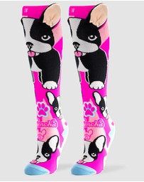 Crazy Skates - Crazy Socks Frenchie Knee-High Socks