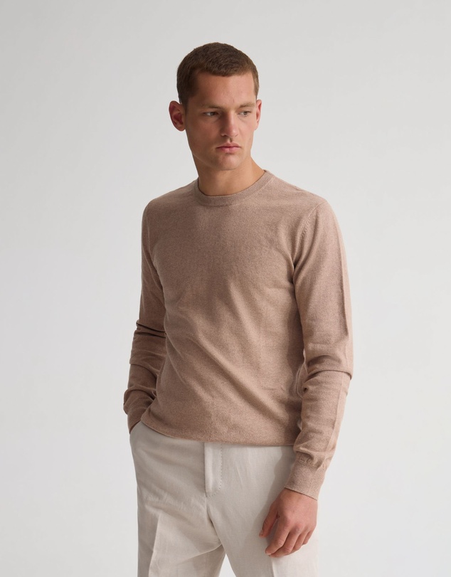 Oxford - Cotton Cashmere Crew Neck Knit