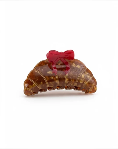 Mossée - Amy Croissant Bow Hair Claw
