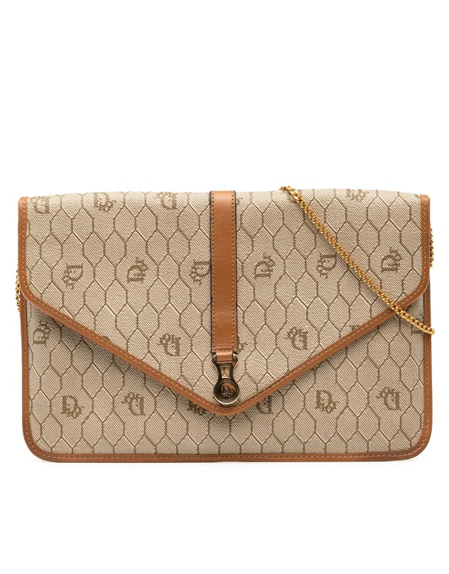 Pre-Loved by Azura Reborn - Pre-Loved Honeycomb Coated Canvas Chain Crossbody