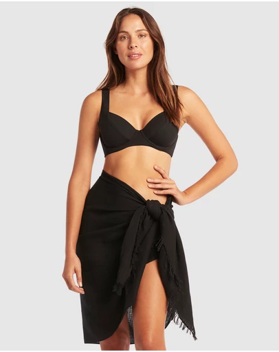 Sea Level Australia - Sunset Frayed Sarong