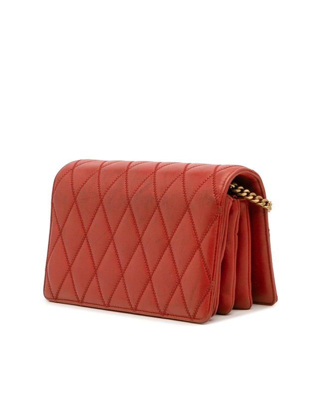 Pre-Loved by Azura Reborn - Pre-Loved Diamond Quilted Lambskin Angie Chain Bag