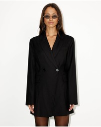 Dazie - Aria Double Breasted Blazer Dress