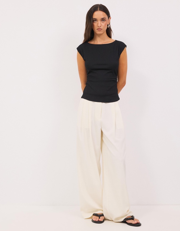 Calli - Hazel Assymetric Jersey Top