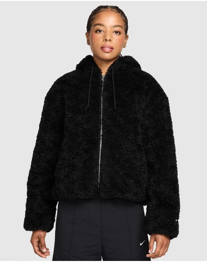 Nike - Therma-FIT Sherpa Full-Zip Hooded Jacket