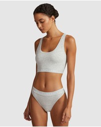 Polo Ralph Lauren - Polo Essentials Cotton Blend Cropped Tank Top Bra