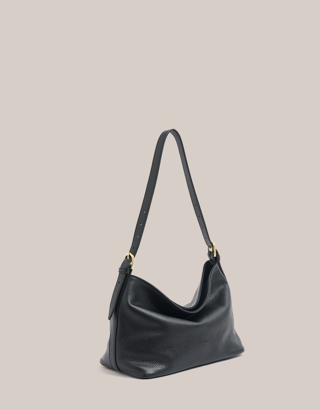VESTIRSI - Eden Black Leather Shoulder Bag
