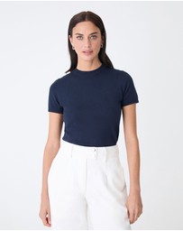 Forcast - Catherine Short Sleeve Knit